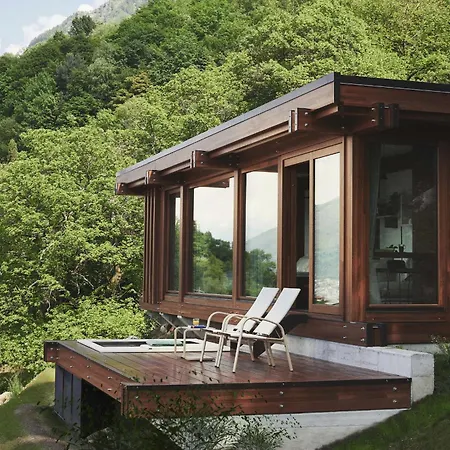 Habitat Maggiore לינה וארוחת בוקר Gambarogno